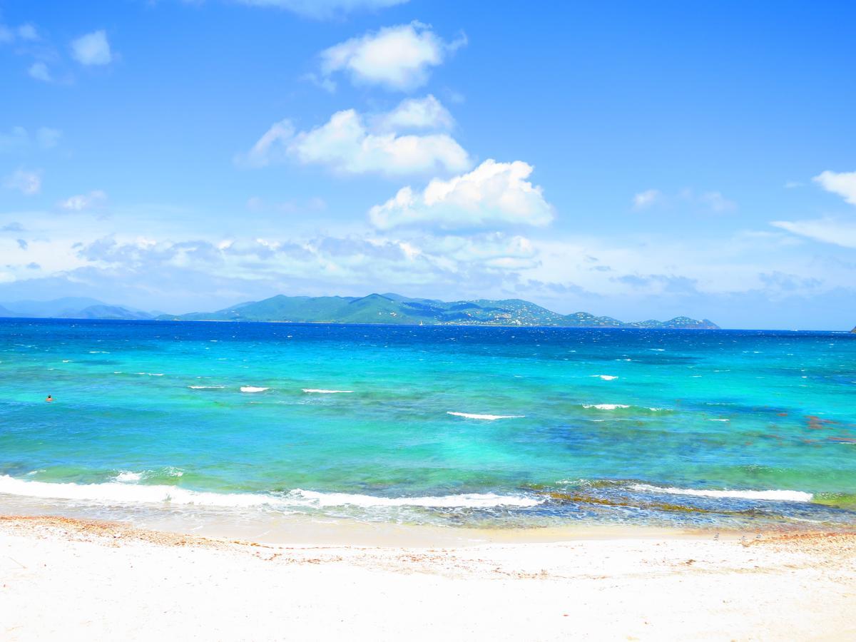 2Br Luxury Beachfront Duplex Villa On Sapphire Beach III East End  Esterno foto