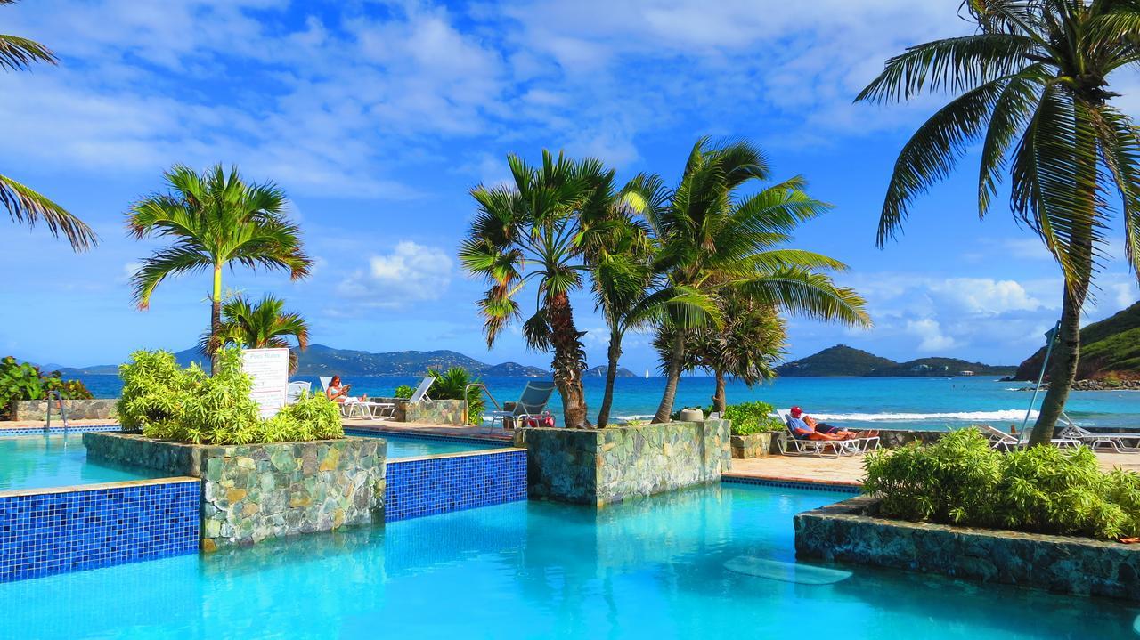 2Br Luxury Beachfront Duplex Villa On Sapphire Beach III East End  Esterno foto