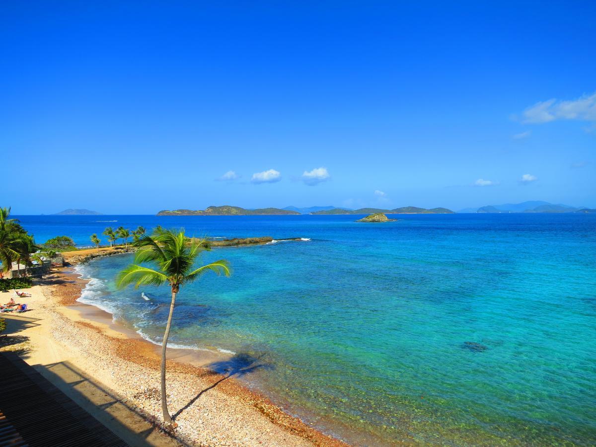 2Br Luxury Beachfront Duplex Villa On Sapphire Beach III East End  Esterno foto